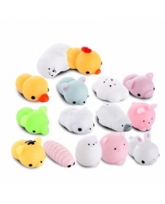 Squishy Cat Mochi Antistress Toys Kawaii Stress Relief Cute Funny Animals Squeeze Entertainment Gadg